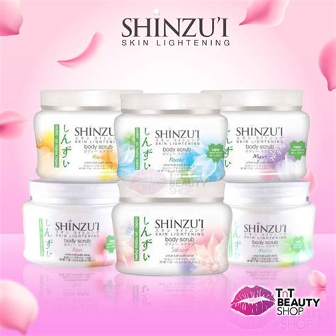 Jual Shinzui Skin Lightening Body Scrub 120gr 200gr Lulur