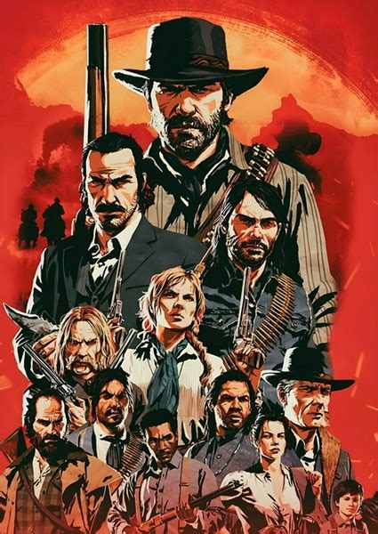 Red Dead Redemption 2 Posters And Prints By Last Art Printler