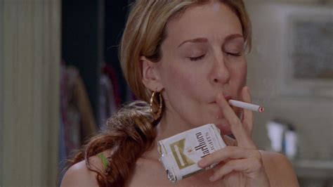 Marlboro Lights Cigarettes Of Sarah Jessica Parker As Carrie Bradshaw In Sex And The City S03e10