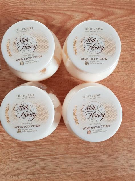 Milk Honey Gold Hand Body Cream Body Cream Oriflame Beauty Products