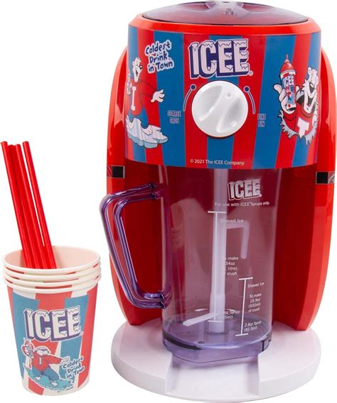 ICEE Snow Cone Machine Genuine ICEE Home Slushie Ice Shaver Creates