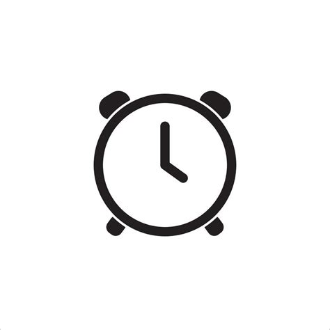 Clock Alarm Clock Icon Vector Illustration Symbol 26998566 Vector Art