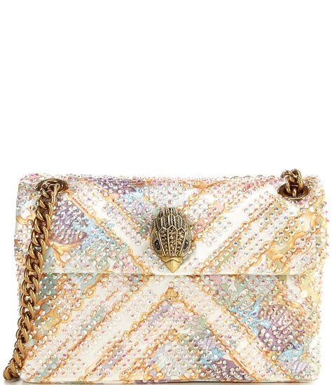 Kurt Geiger London Fabric Kensington Mini Stone Crossbody Bag Dillards