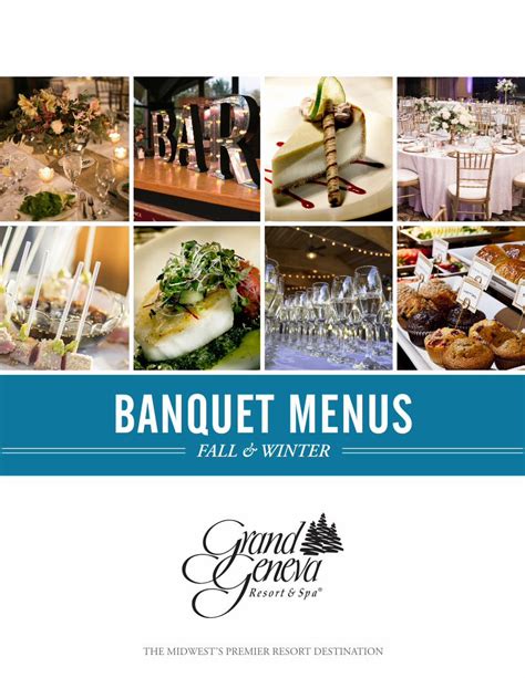 PDF BANQUET MENUS 3 Full Day Break Packages Are From Breakfast