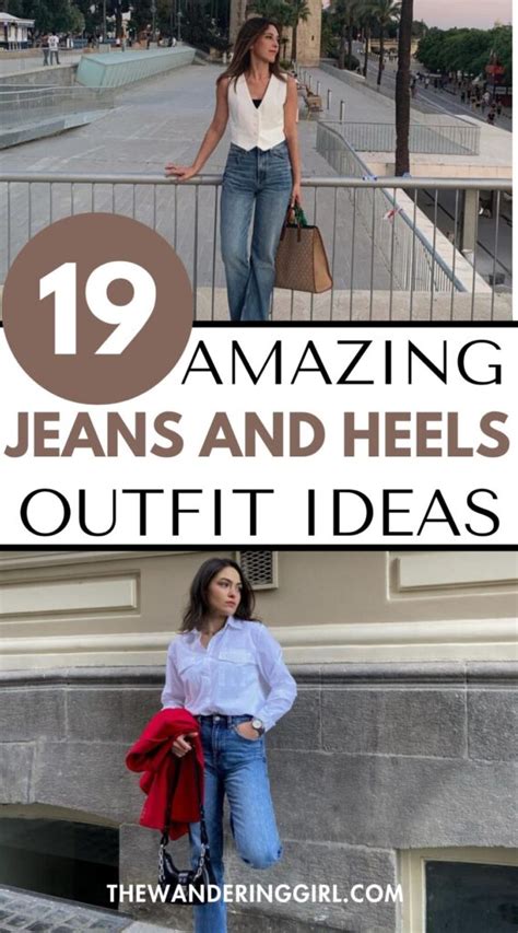 19 Super Chic Jeans And Heels Outfits To Obsess Over