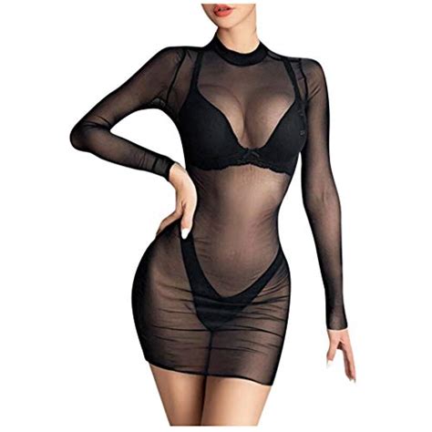 Damen Dessous Set Unterwäsche Frauen Flirty Lingerie Sexy Babydoll Dessous Spitze BH und Slip