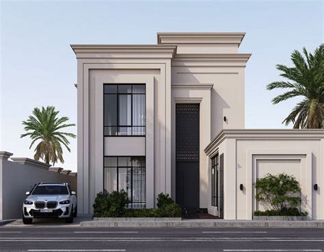 New Classic Villa Mahmoud Mohamed Villa Exterior Design Classic