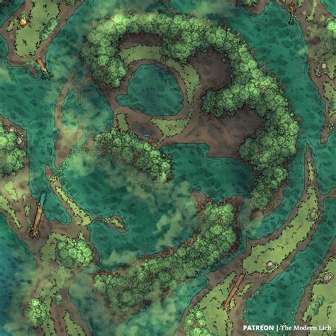 Swamp Den The Modern Lich Fantasy Landscape Dnd World Map Fantasy Map