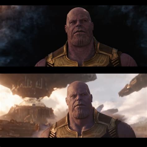 Noticed Some Changes To Thanos From A New Tv Spot What Do You Guys