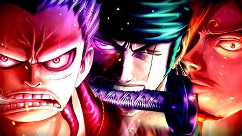 One Piece Amv Monster Trio Luffy Zoro Sanji Hd Youtube