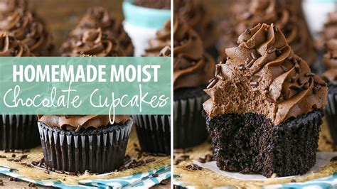 Moist Homemade Chocolate Cupcakes Youtube