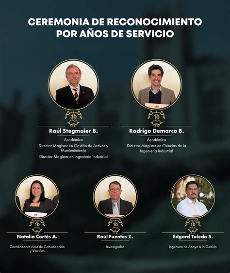 Ceremonia De Reconocimiento Por A Os De Servicio Departamento De