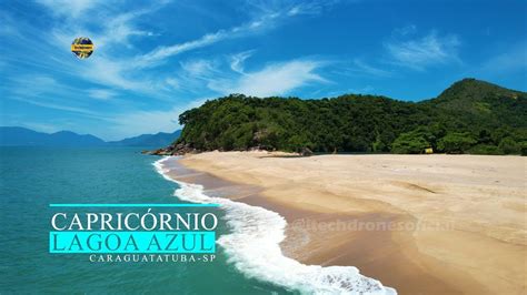 Praia De Capric Rnio E Lagoa Azul Caraguatatuba Um Para So Mais Que