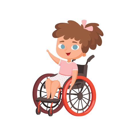 Disability Children Kids Sitting Wheelchairs Handicapped Little Persons