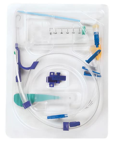 Polyuerthane Fr Cm Double Lumen Central Venous Catheter Kit For