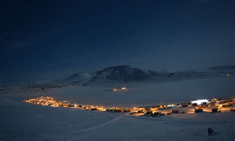 Photo Arctic Bay At Night Nunatsiaq News