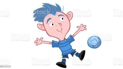 Soccer Kids Stock Illustration Download Image Now Boys Cartoon