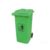 Outdoor L L Plastic Wheeled Garbage Bin Trash Can Dustbin