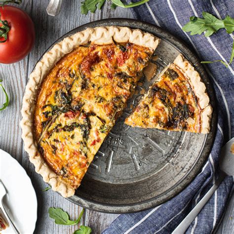 Roasted Tomato Quiche Recipe Superman Cooks