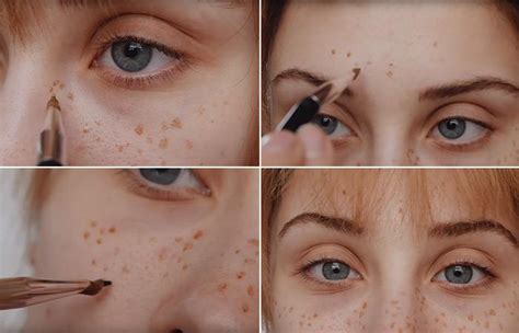 How To Fake Freckles With Makeup Live Heathly Life