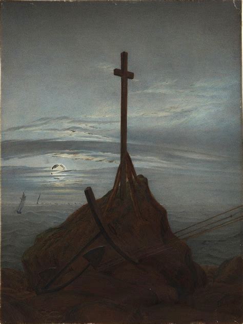 Caspar David Friedrich Kreuz An Der Ostsee Wallraf Richartz Museum