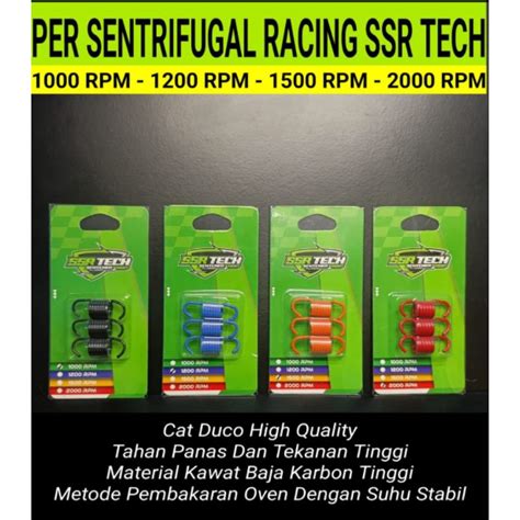 Jual PER SENTRI KAMPAS OTOMATIS GANDA RACING 1000 RPM 1200 RPM 1500 RPM