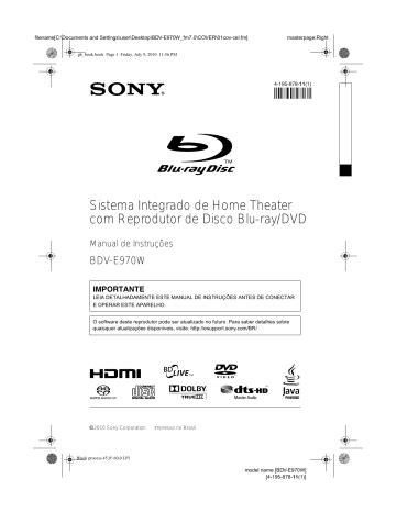 Sony Bdv E W Sistema Integrado De Home Theatre Blu Ray Canais