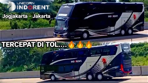 Tercepat Di Tol Indorent Bus Doble Decker Mewah Jogjakarta