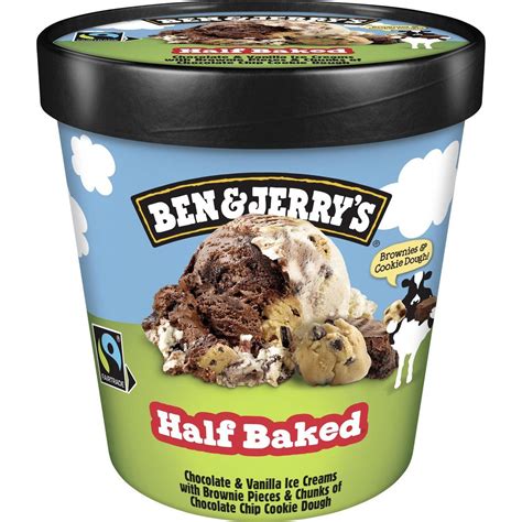 Benandjerrys Eis Half Baked In 2024 Ice Cream Novelties Ice Cream