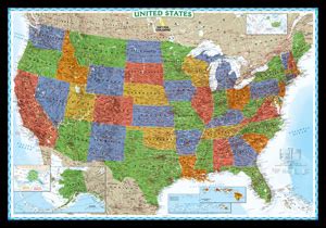 NATIONAL GEOGRAPHIC UNITED STATES MAPS - Social Studies