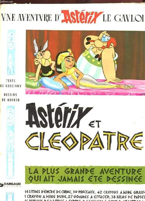 Une Aventure D Asterix Le Gaulois Asterix Et Cleopatre Von Goscinny Et