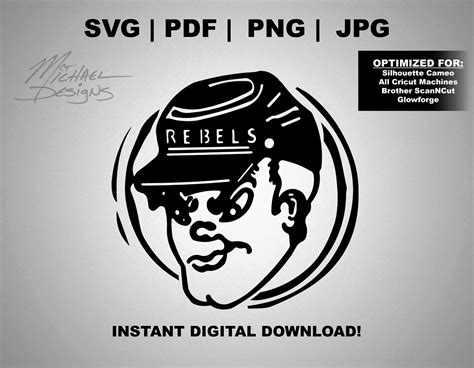 Westwood Rebels Svg Png  Pdf Sloan Silhouette Cricut Instant