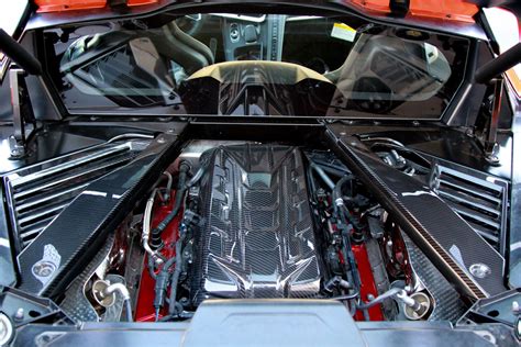 Apr Performance Corvette C8 Engine Appearance Package Carbon Fiber Cbe