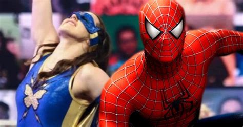 Wwes Nikki Cross Trashes Superhero Gear With Callback To Famous Spider