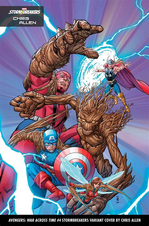 Groot Teams Up With Heroes From All Corners Of The Marvel Universe In