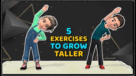 5 Stretching Exercises For Kids To Grow Taller Youtube