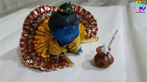 Diy Laddu Gopal Simple And Easy Way To Make Laddu Gopal At Home Youtube