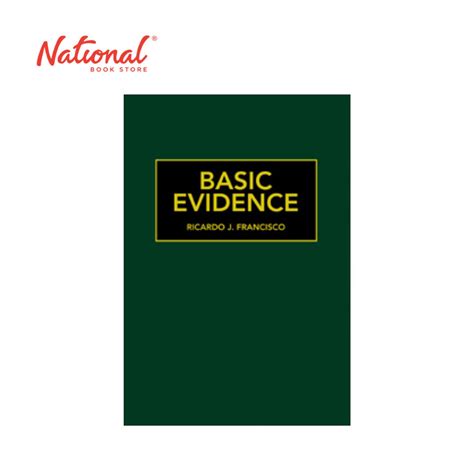 *SPECIAL ORDER* Basic Evidence (2022) by Ricardo Francisco - Hardcover ...