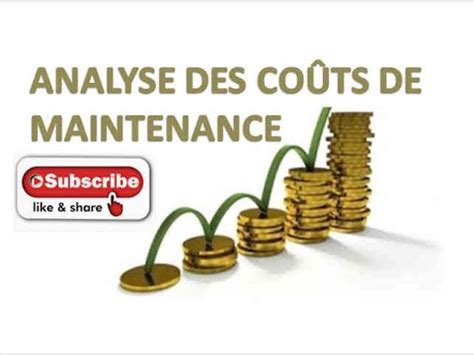 MANAGEMENT ANALYSE DES COUTS DE MAINTENANCE les coûts directe de la