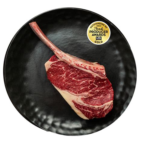 Tomahawk Steak 45 59 Day Dry Aged Bone In Ribeye Matangi Angus Beef