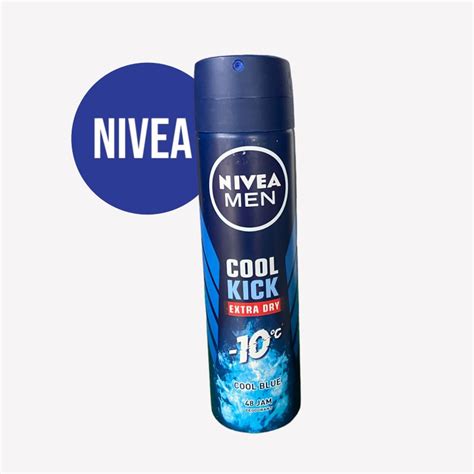 Jual Nivea Men Cool Kick Deodorant Spray 150ml Shopee Indonesia