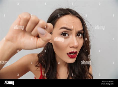 Fist Brunette Casual Hi Res Stock Photography And Images Alamy