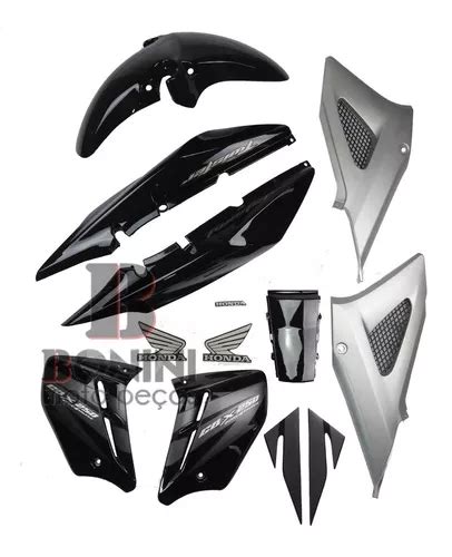 Kit Completo Carenagem Cbx 250 Twister Vermelh 2007 Adesivad Frete Grátis