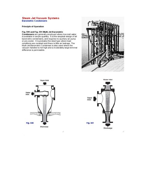 Steam Jet Vacuum Systems | PDF | Vacuum | Pump