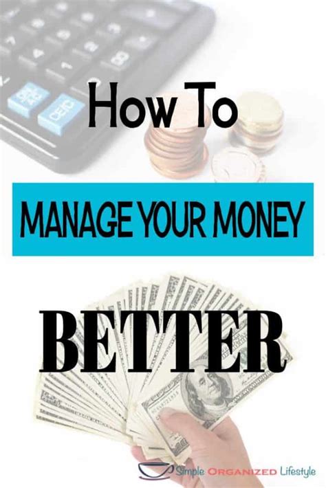 Top 10 Ways To Manage Your Money Better Home Money Habits