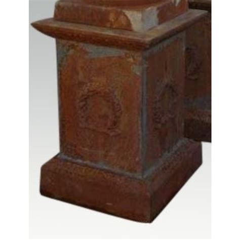 Cast Iron Pedestal High 62 Cm Eliassen Home Garden Pleasure