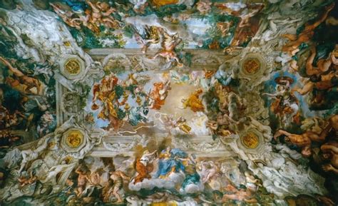 Triumph of the Barberini, Pietro da Cortona. Ceiling Fresco | Kunst ideeën, Rome, Palazzo