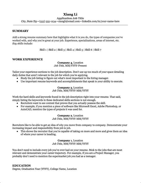 Premium Resume Templates