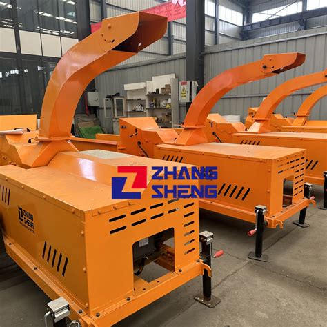 Professional Big Capacity Self Propelled Wood Chipper Machines Diesel