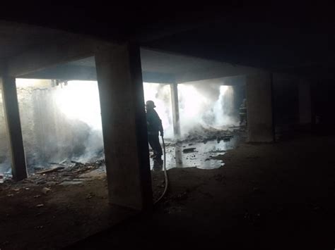 Principio De Incendio En Una Obra Abandonada Diario El Norte San